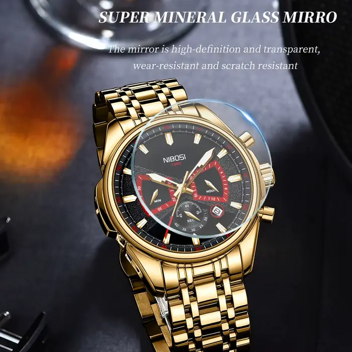 NIBOSI marque hommes montres