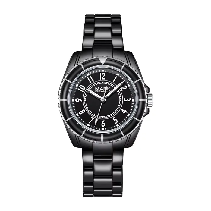 Mark Fairwhale marque 3790 mode montre-bracelet pour femme céramique de luxe étanche petites et luxu