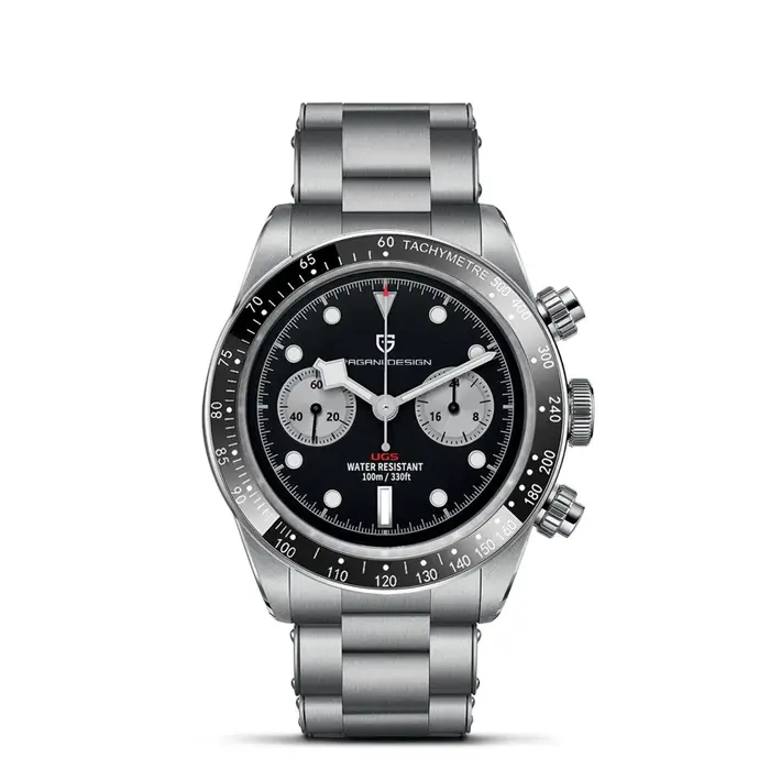Nouvelles Montres Panda pour Hommes 2026 PAGANI DESIGN Montre de Sport de Luxe à Quartz Chronographe Étanche avec Verre