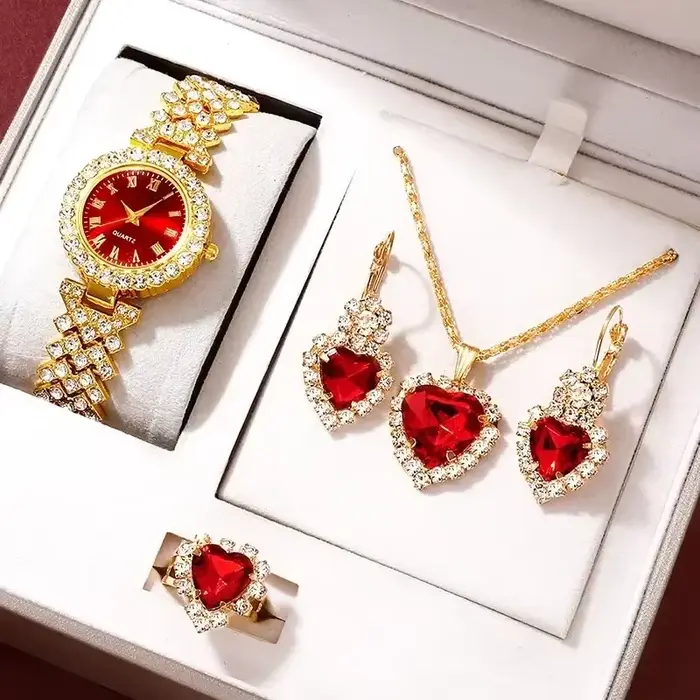 Ensemble d'accessoires de montre à quartz pour femmes