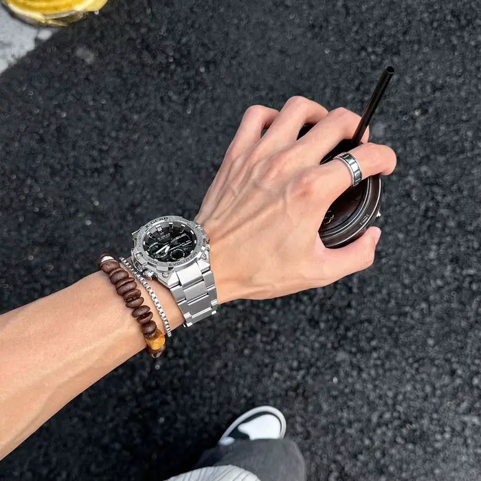 Montre pour hommes, batterie longue durée