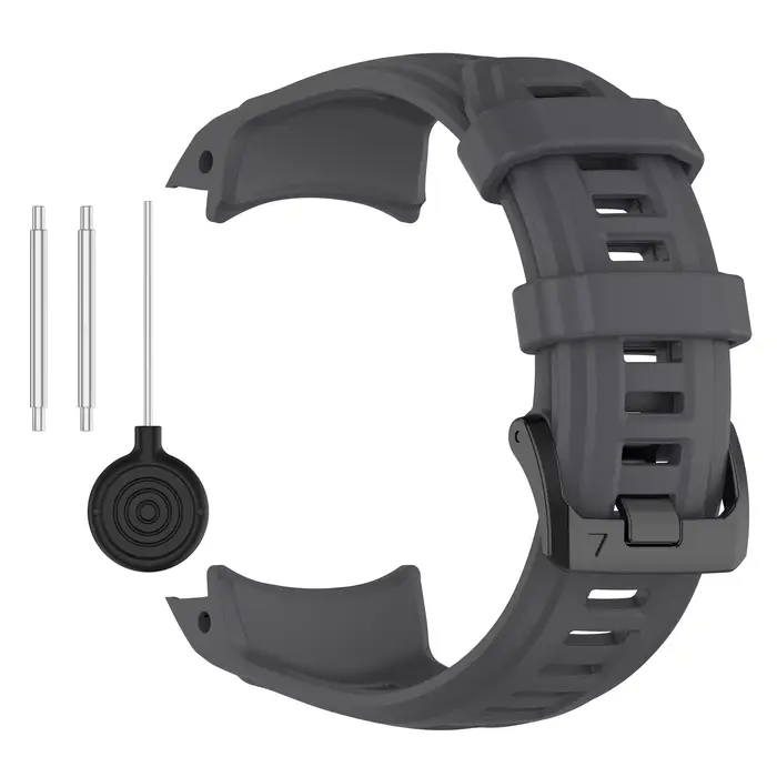 Bracelet de montre à boucle en Silicone, sport et respirant, pour Garmin Instinct 3, 45mm, 50mm, sol