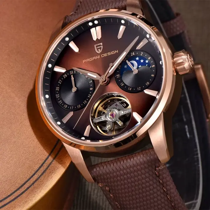 Montre mécanique Pagani Design New YS021 Tourbillon