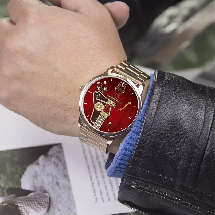 Montre Électronique avec Nom et Photo pour Homme