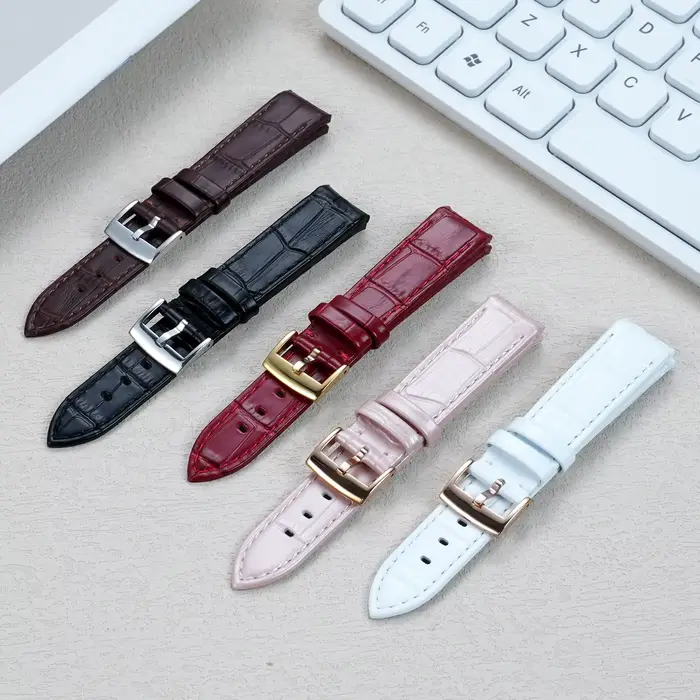 Bracelet de montre en cuir pour femmes