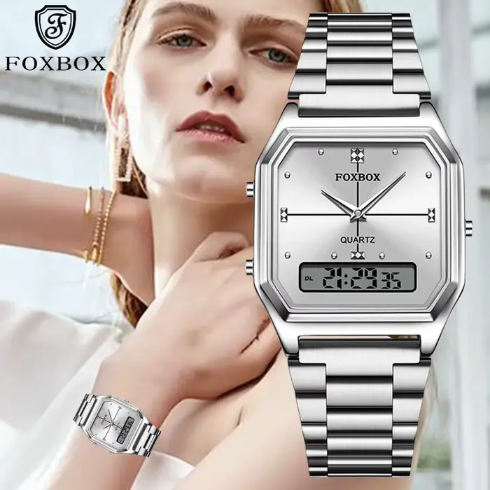 Montre-bracelet à quartz pour femme FOXBOX