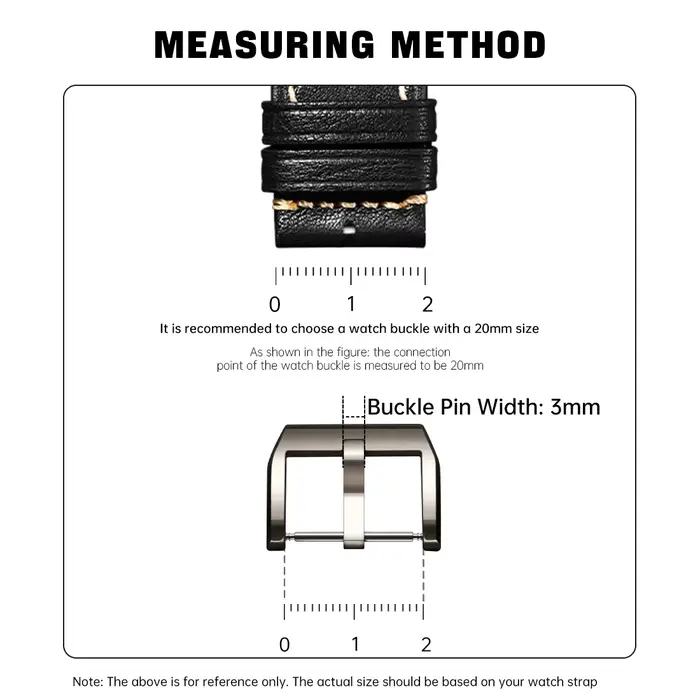 Maikes-Bracelet de Montre en Or Rose avec Fermoir en Acier Inoxydable