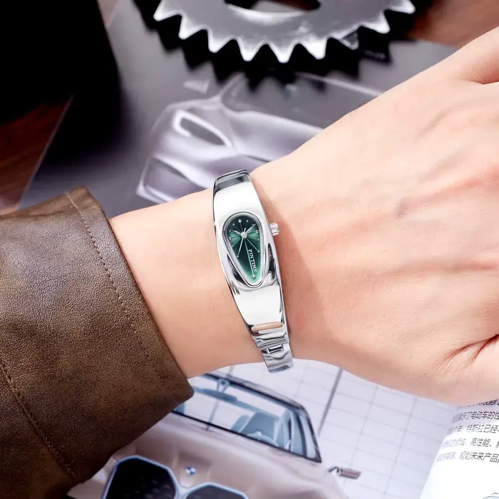 Nouvelle montre Y2K pour hommes et femmes cadran goutte d'eau irrégulière Vintage étanche montres à Quartz Relogio Masculino livraison directe