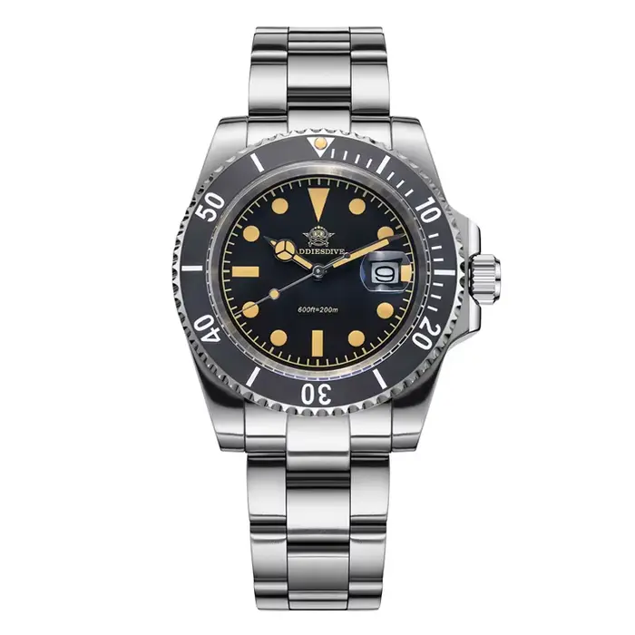 ADDIESDIVE montre pour hommes nouvelle montre-bracelet à Quartz lunette en céramique verte plongée 2