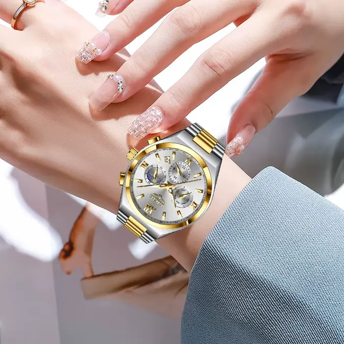 LIGE Top marque Montre de luxe femmes Simple dames analogique Quartz montres mode décontracté étanche Femme horloge
