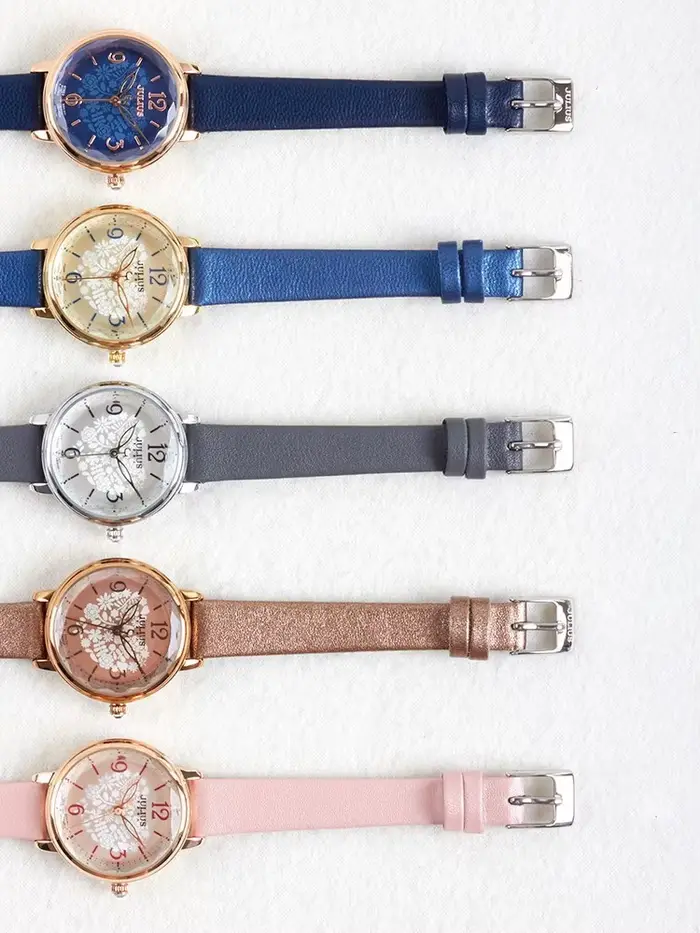Montre en cuir véritable Julius Lady pour femme, mode rétro, heures, bracelet habillé, boîte cadeau d'anniversaire pour fille