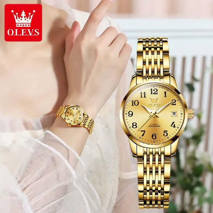OLEVS 6666 femme montre mode Simple échelle numérique dames