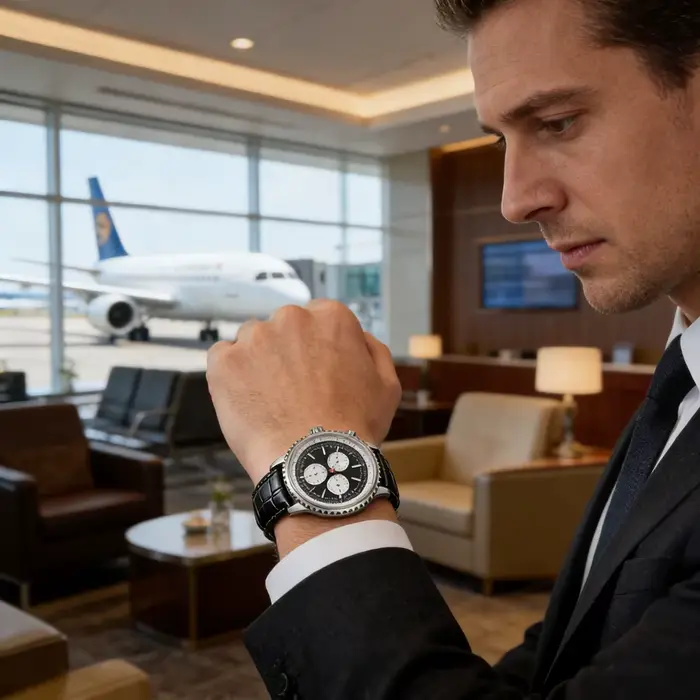 QINGXIYA – montre à Quartz en cuir pour hommes