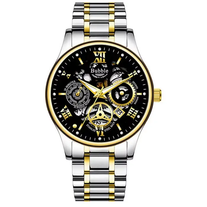 UTHAI montre pour hommes à la mode haut de gamme lumière luxe polyvalent montres à Quartz étanche ro
