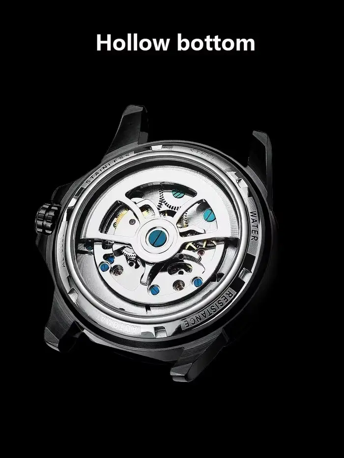 Montre mécanique automatique double tourbillon super cool 2026