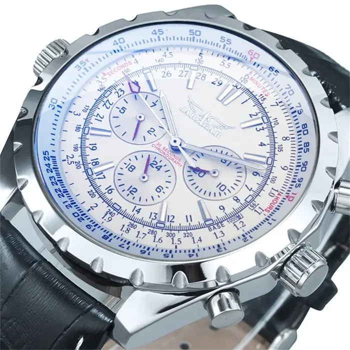 JARAGAR montre mécanique pour hommes