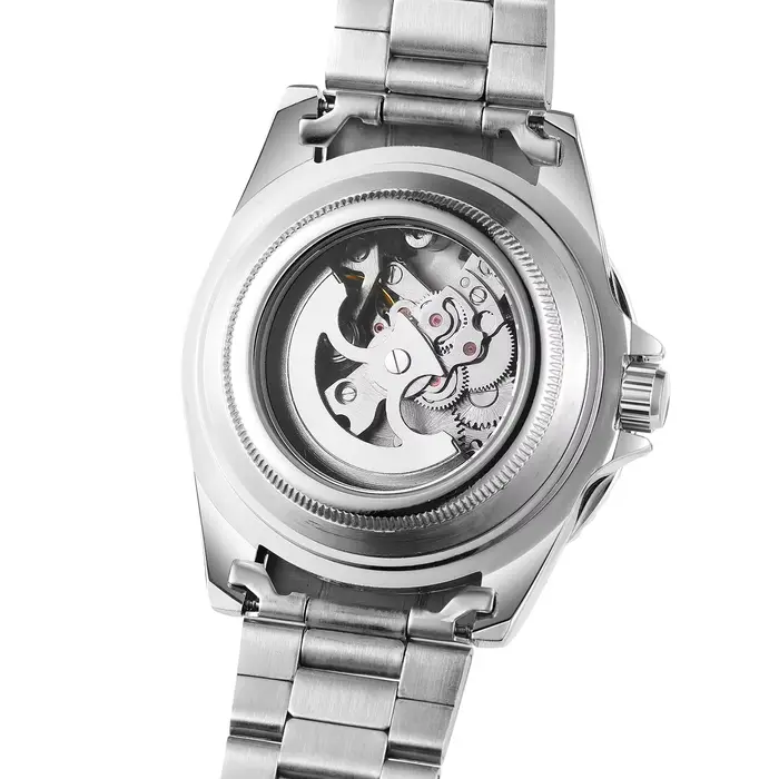 Montres mécaniques T-WINNER diamants colorés automatiques pour hommes luxe étanches pour occasions spéciales
