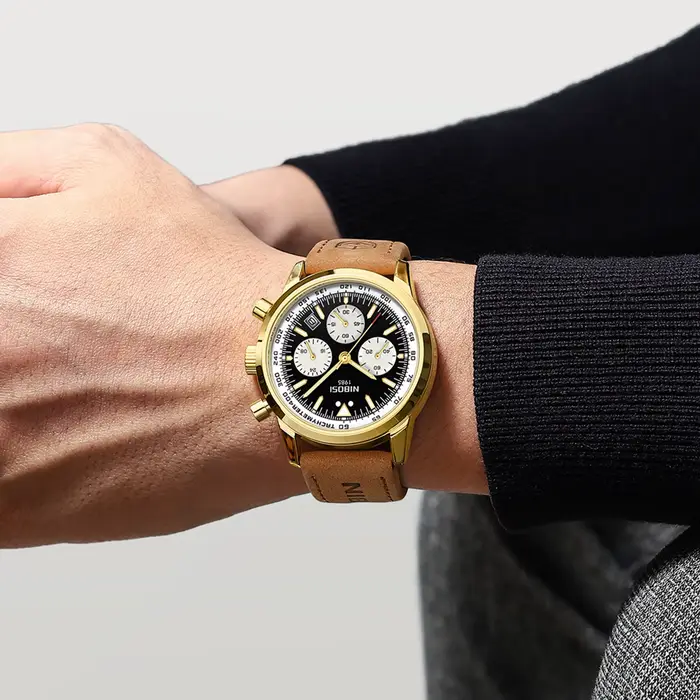 Montre classique NIBOSI pour homme