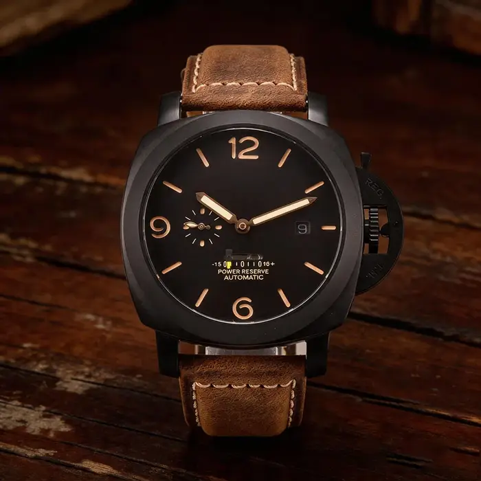 Montre mécanique automatique pour homme de haute qualité 49 mm