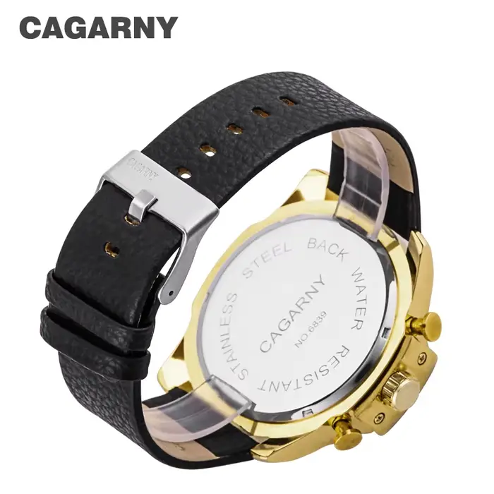 Cagarny – montre à Quartz militaire pour hommes