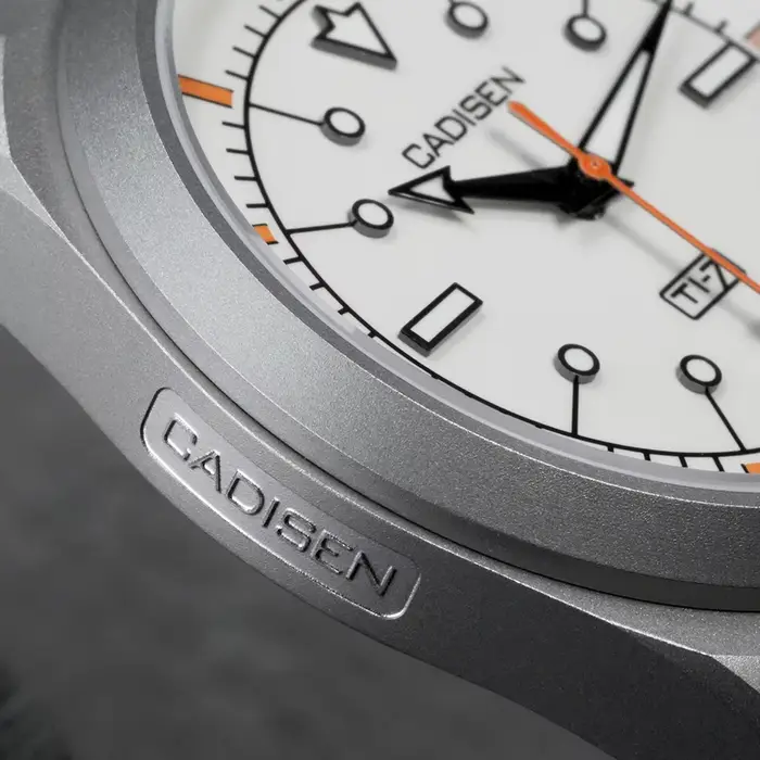 CADISEN TI-7 2026 NOUVEAU Montre-bracelet automatique mécanique en acier titane Autodyne avec bracelet en toile MIYOTA 8215 Lumineuse Étanche pour Homme