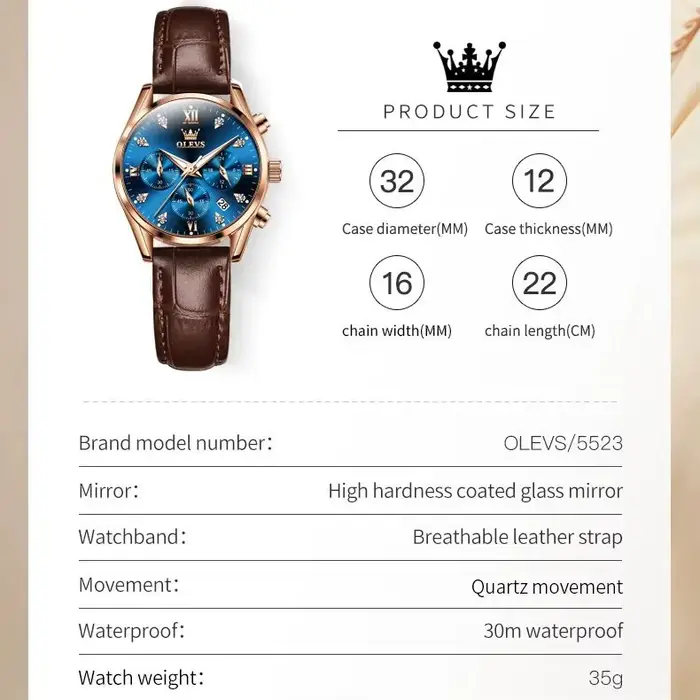 Montre à Quartz pour Femme