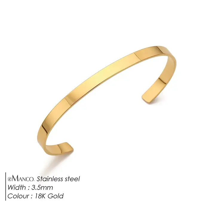 Bracelet squelette minimaliste EManco pour homme, sensation de luxe léger, en acier inoxydable, tail