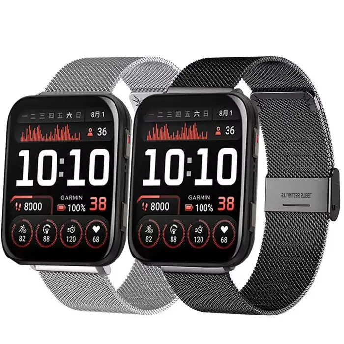Bracelet de montre en maille pour montre intelligente Garmin Venu X1