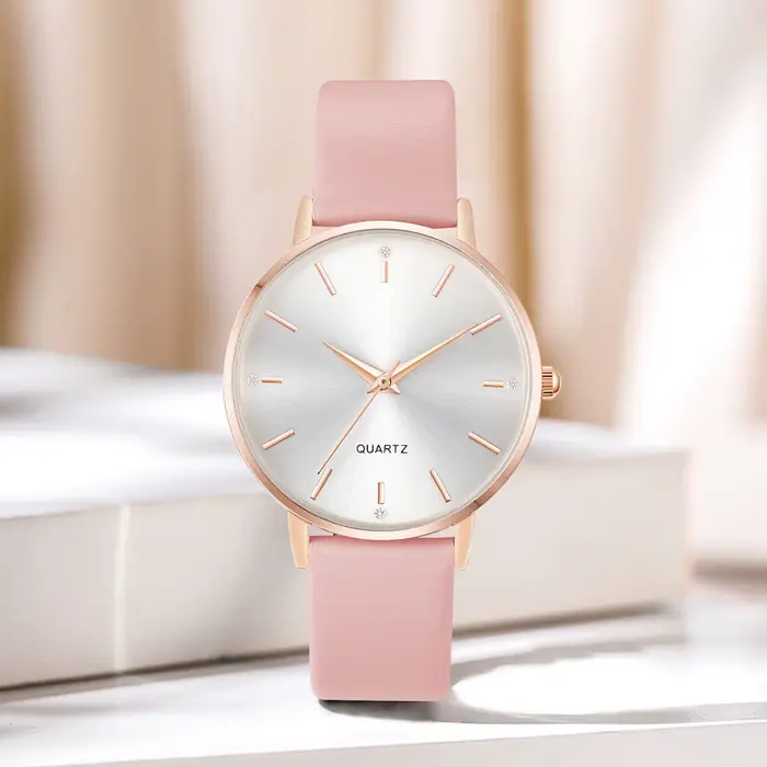 Montres pour femmes bracelet en cuir
