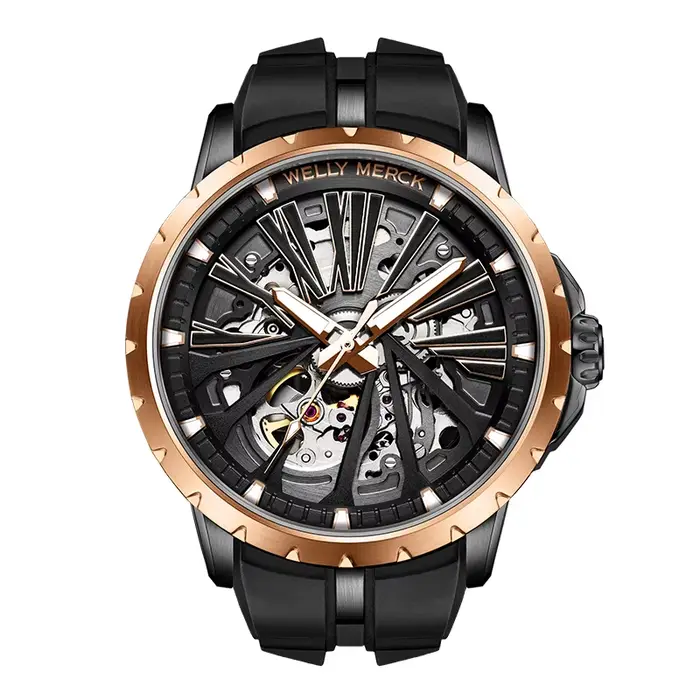 Montre WM WellyMerck, montres mécaniques automatiques Miyota82S0Man