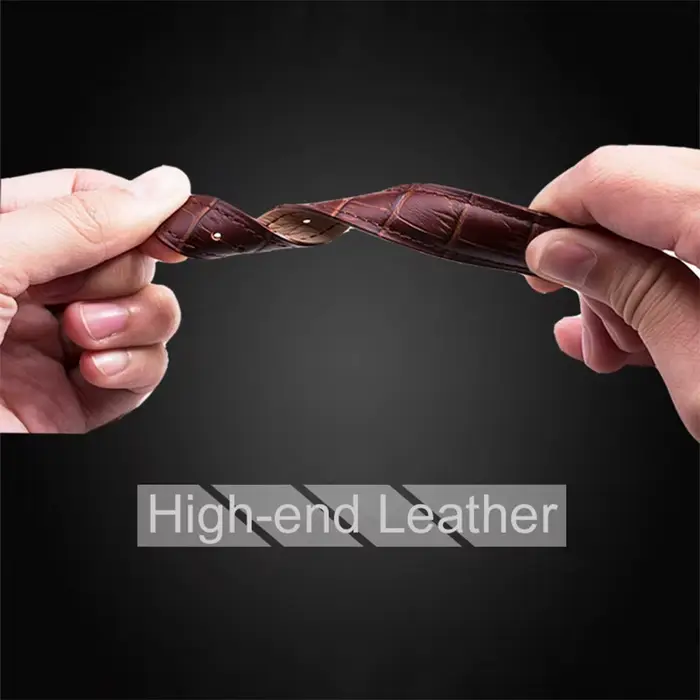 Bracelet en cuir de qualité supérieure pour Fitbit