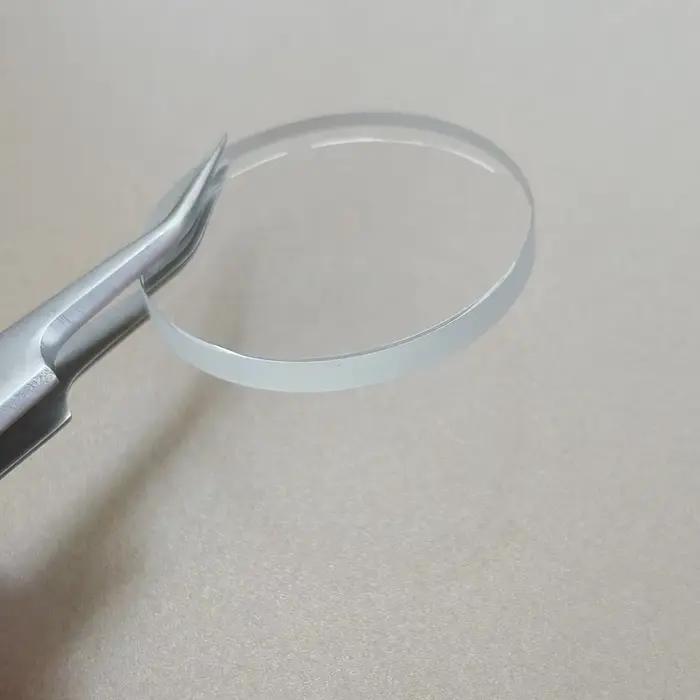 Verre minéral plat pour montre