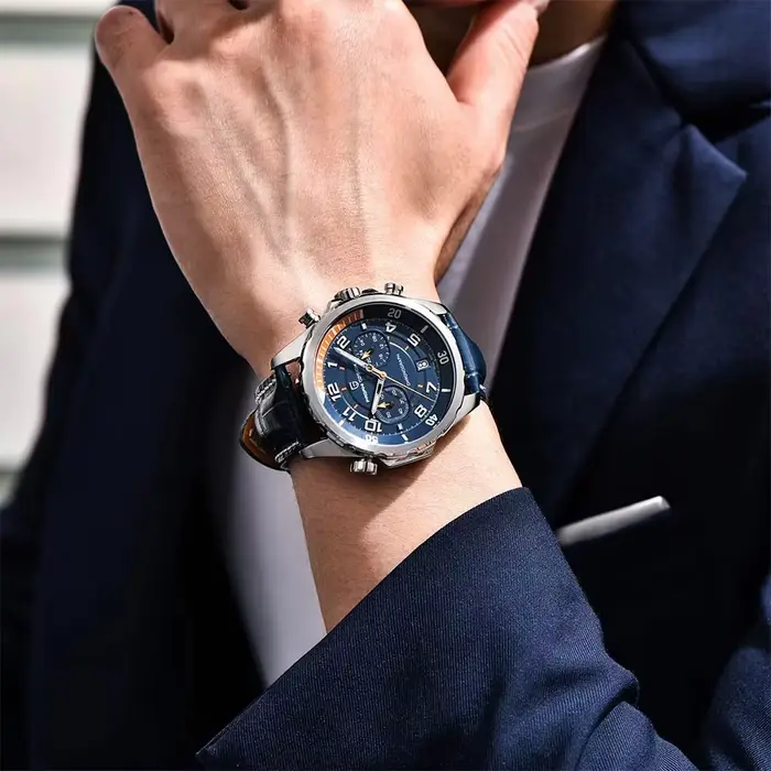 Montre pour homme PAGANI DESIGN, mouvement japonais VK64, montre à quartz de marque haut de gamme, chronographe multifonctionnel, montres de sport étanches, cadeau