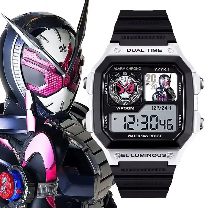Kamen Rider montre numérique carré-anime