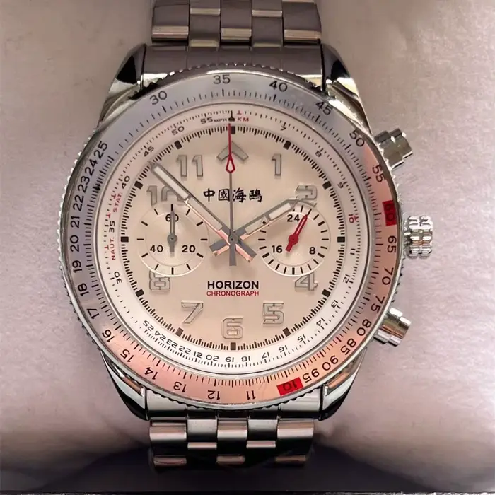 Montre de pilote militaire pour homme Seagull 1963, inspirée de l'aviation chinoise, chronographe à 