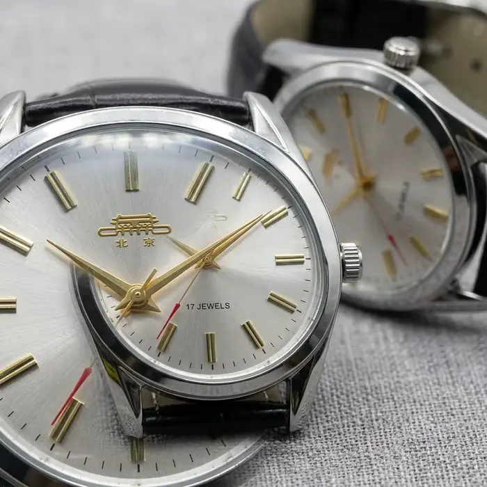 Montre mécanique manuelle vintage BEIJING pour homme