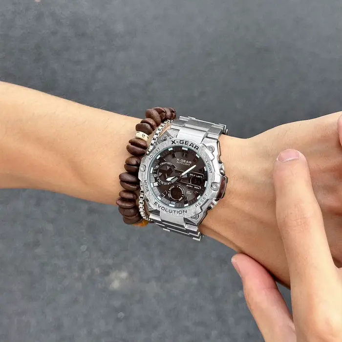 Montre pour hommes, batterie longue durée
