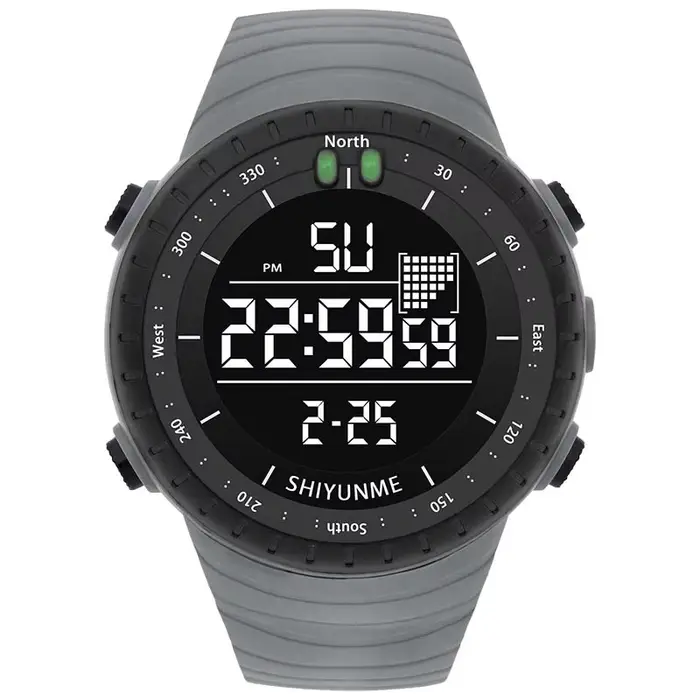 Top montre de sport pour hommes 50M étanche affichage militaire horloge homme montres LED numérique 