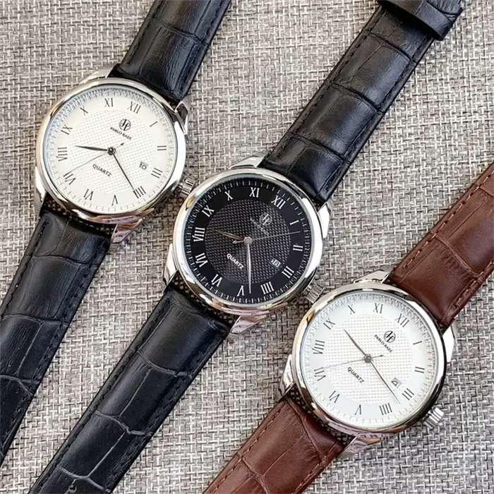 PABLO RAEZ flambant neuf mode homme calendrier luxe Quartz décontracté Date Montre Reloje De Marca affaires étanche robe Montre-bracelet