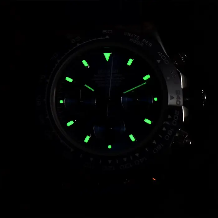 Montres 39.3mm montre de luxe chronographe pour hommes