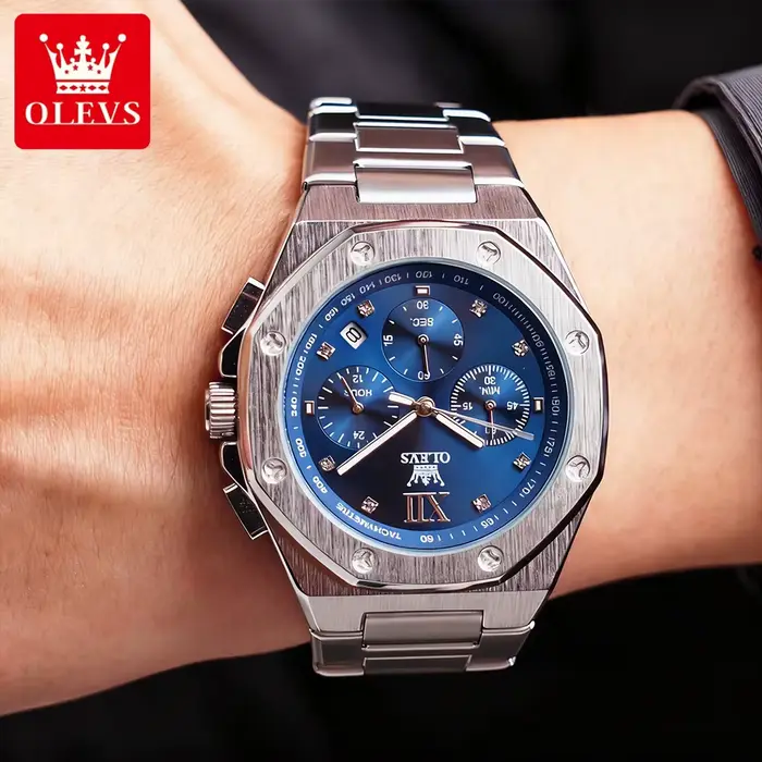 OLEVS – montre-bracelet classique de luxe pour hommes