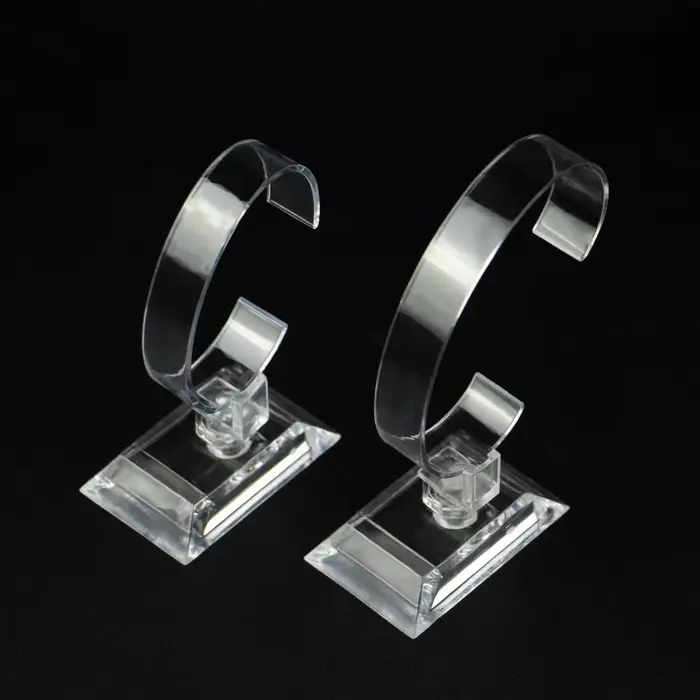 Présentoir de montre transparent