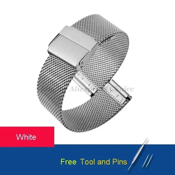 Bracelet en maille pour montre DW, en acier, pour Daniel Wellington, en métal, Ultra-fin, universel,