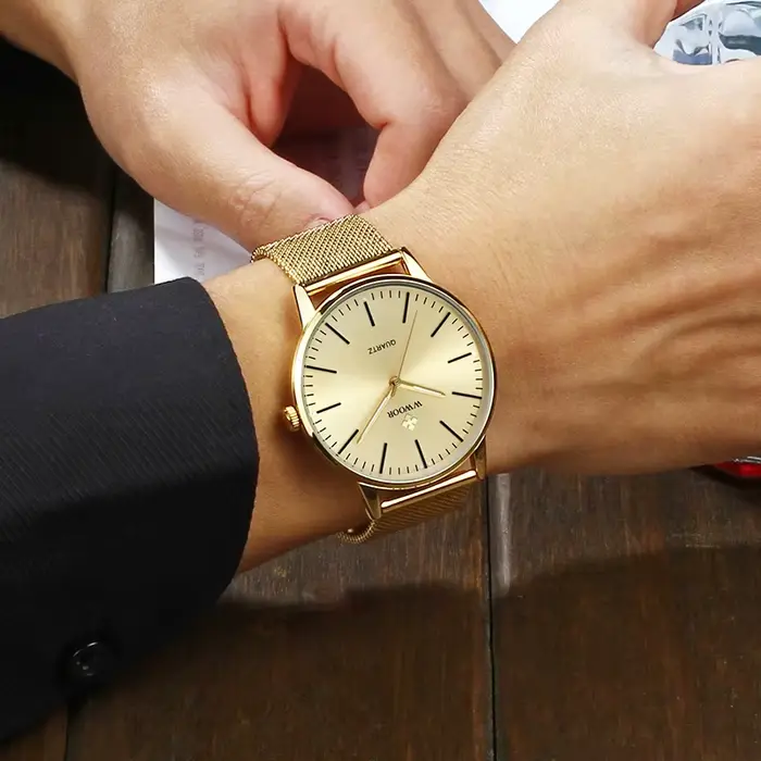 WWOOR hommes montres en or 2024 marque de luxe