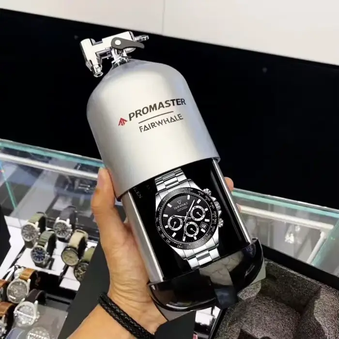Montre sport à quartz unisexe avec agate lumineuse pour homme occasions spéciales décontractées et sportives