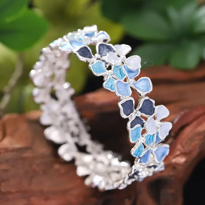 Bracelet en émail bohème pour femme