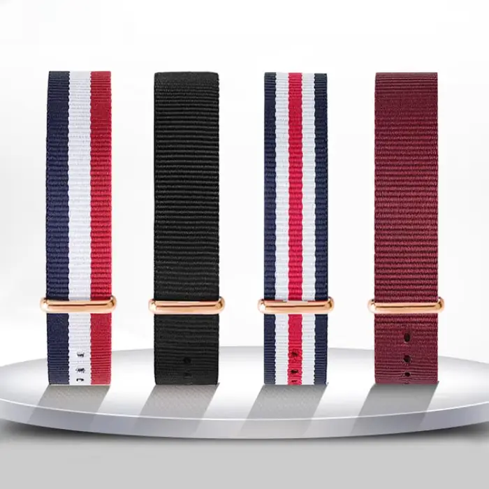 Bracelets de montre en nylon respirant étanche pour Daniel DickWatch