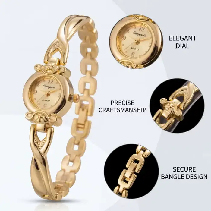 Montres fines en or pour femmes
