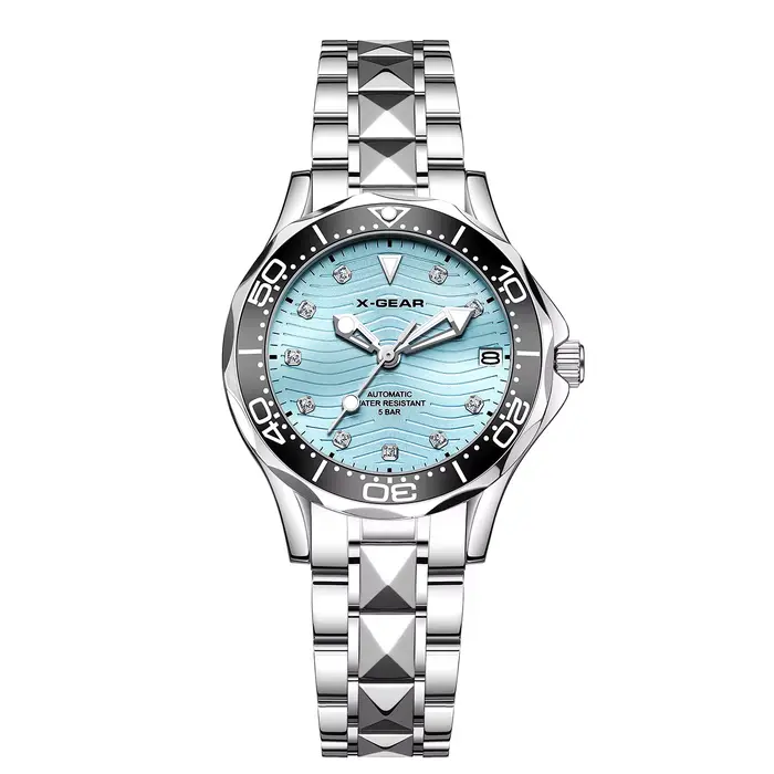 X-GEAR nouvelle montre pour femme montre mécanique entièrement automatique lumière luxe tempérament