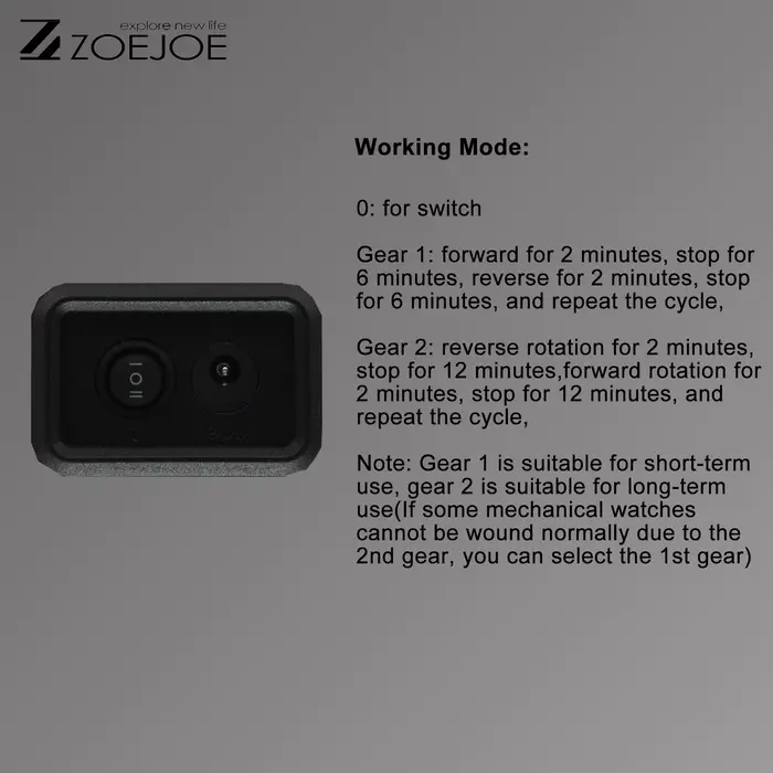 ZOEJOE Remontoir de montre automatique